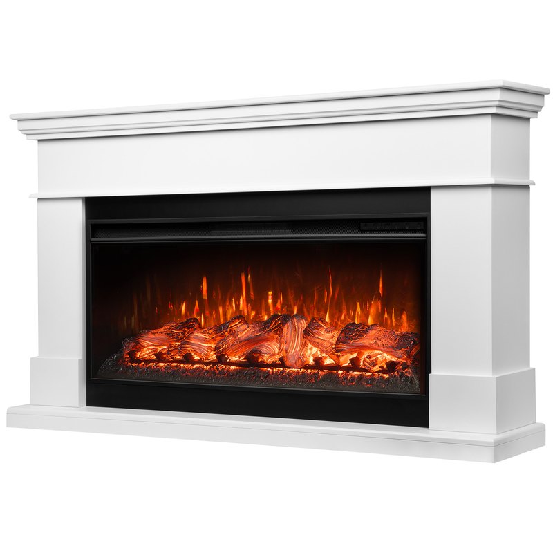 Royal Thermo Очаг Aurora RTFP/P-AR40LS + портал California 40, белый