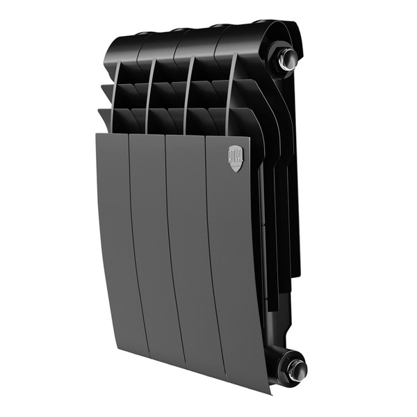 Royal Thermo BILINER B 350 Чёрный — 6 секц.