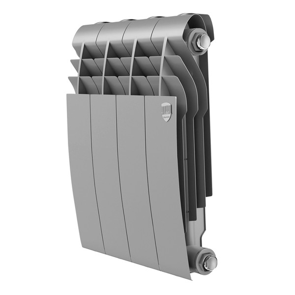 Royal Thermo BILINER B 350 Серебристый — 4 секц.